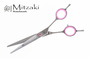 Meisterhafte Schärfe, MITZAKI Kohei Premium in 6.0 Zoll,mit funkelndem Swarowski, eine Schere die sie ein Leben lang begleiten wird, ausgeprägter Hohlschliff mit DGT Schneidenpolish